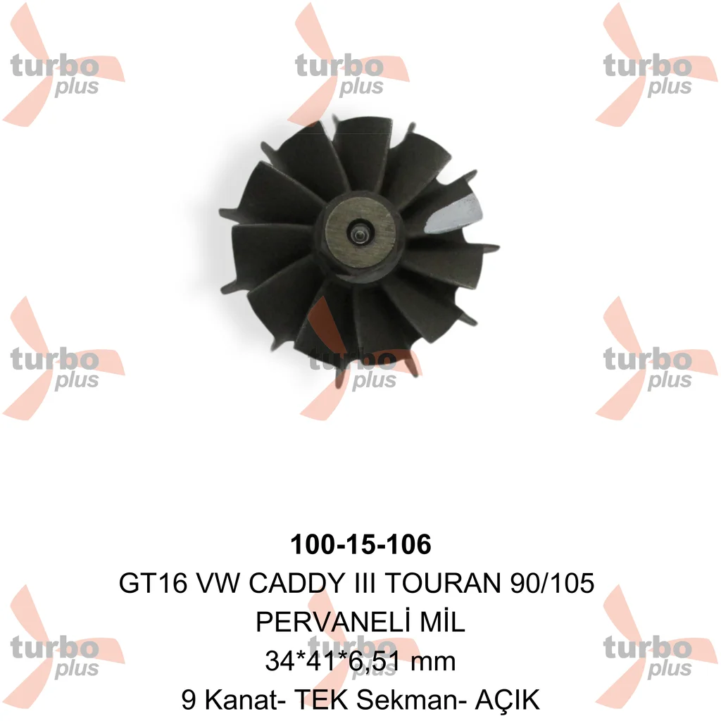 Turbo Plus | GT15 HYUNDAI ERA PERVANELİ MİL