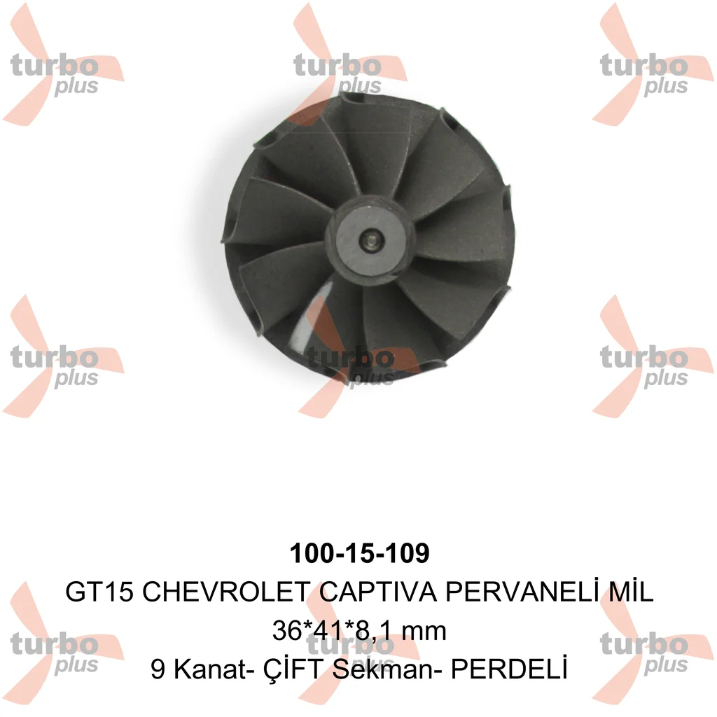Turbo Plus | GT15 CHEVROLET CAPTIVA PERVANELİ MİL
