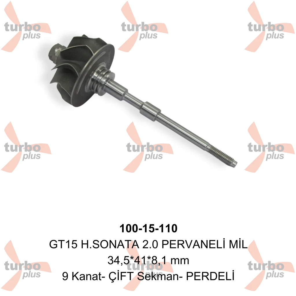 Turbo Plus | GT15 H.SONATA 2.0 PERVANELİ MİL