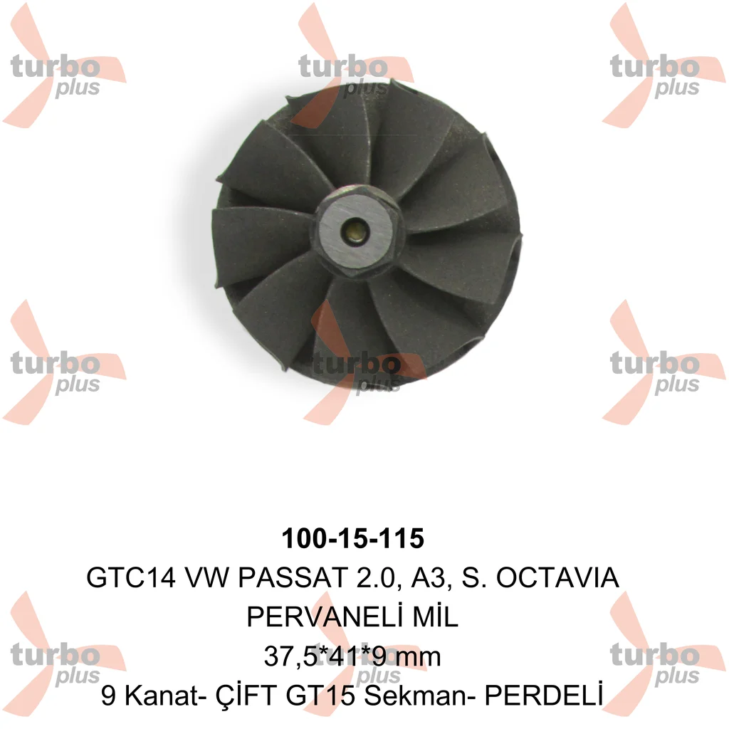Turbo Plus | GTC14 VW PASSAT 2.0, A3, S. OCTAVIA PERVANELİ MİL