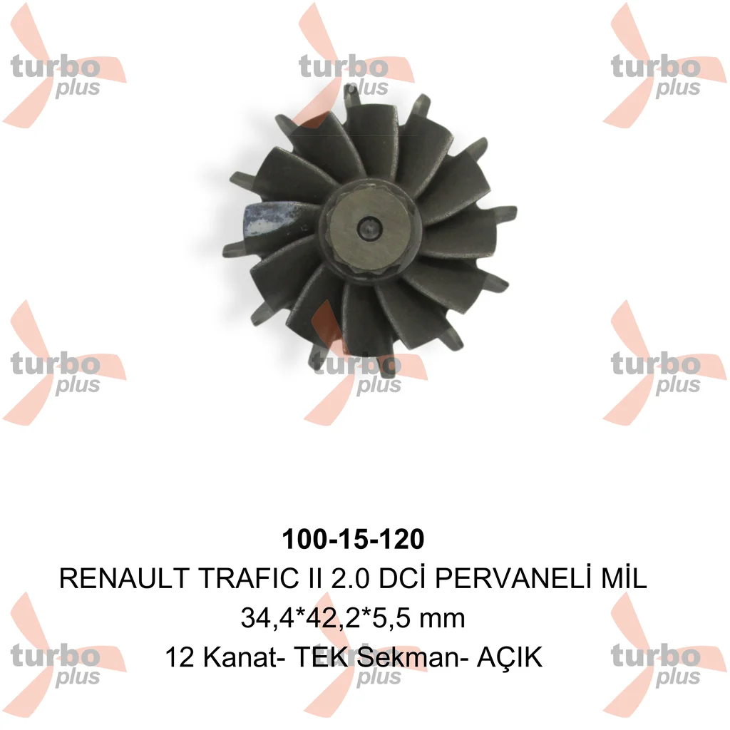 Turbo Plus | RENAULT TRAFIC II 2.0 DCİ PERVANELİ MİL
