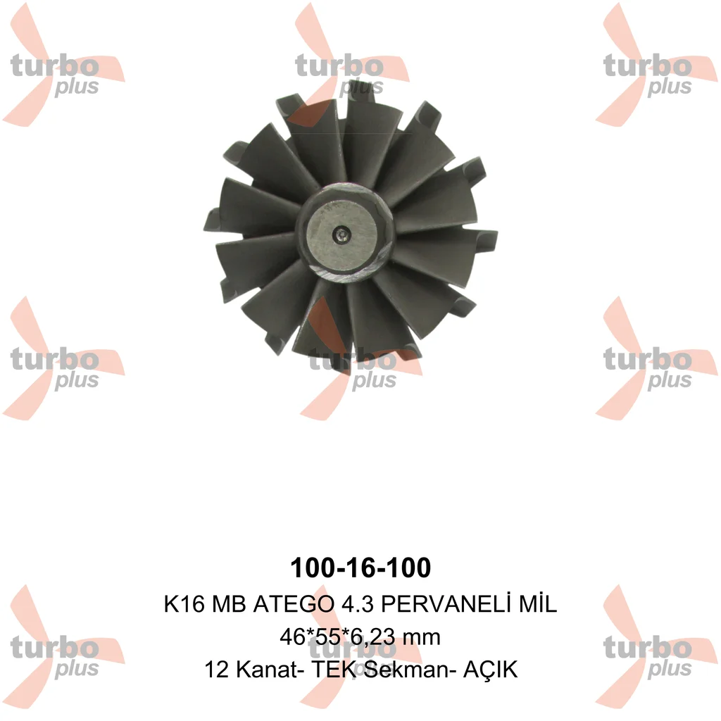 Turbo Plus | K16 MB ATEGO 4.3 PERVANELİ MİL