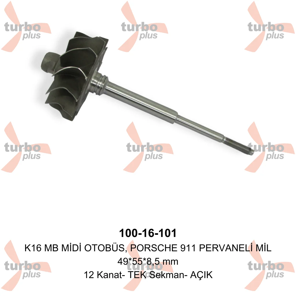Turbo Plus | K16 MB MİDİ OTOBÜS, PORSCHE 911 PERVANELİ MİL