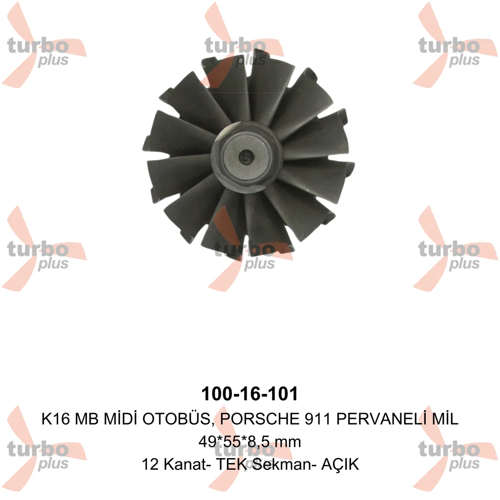 Turbo Plus | K16 MB MİDİ OTOBÜS, PORSCHE 911 PERVANELİ MİL