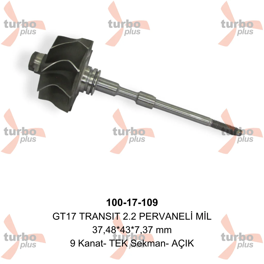 Turbo Plus | GT17 TRANSIT 2.2 PERVANELİ MİL