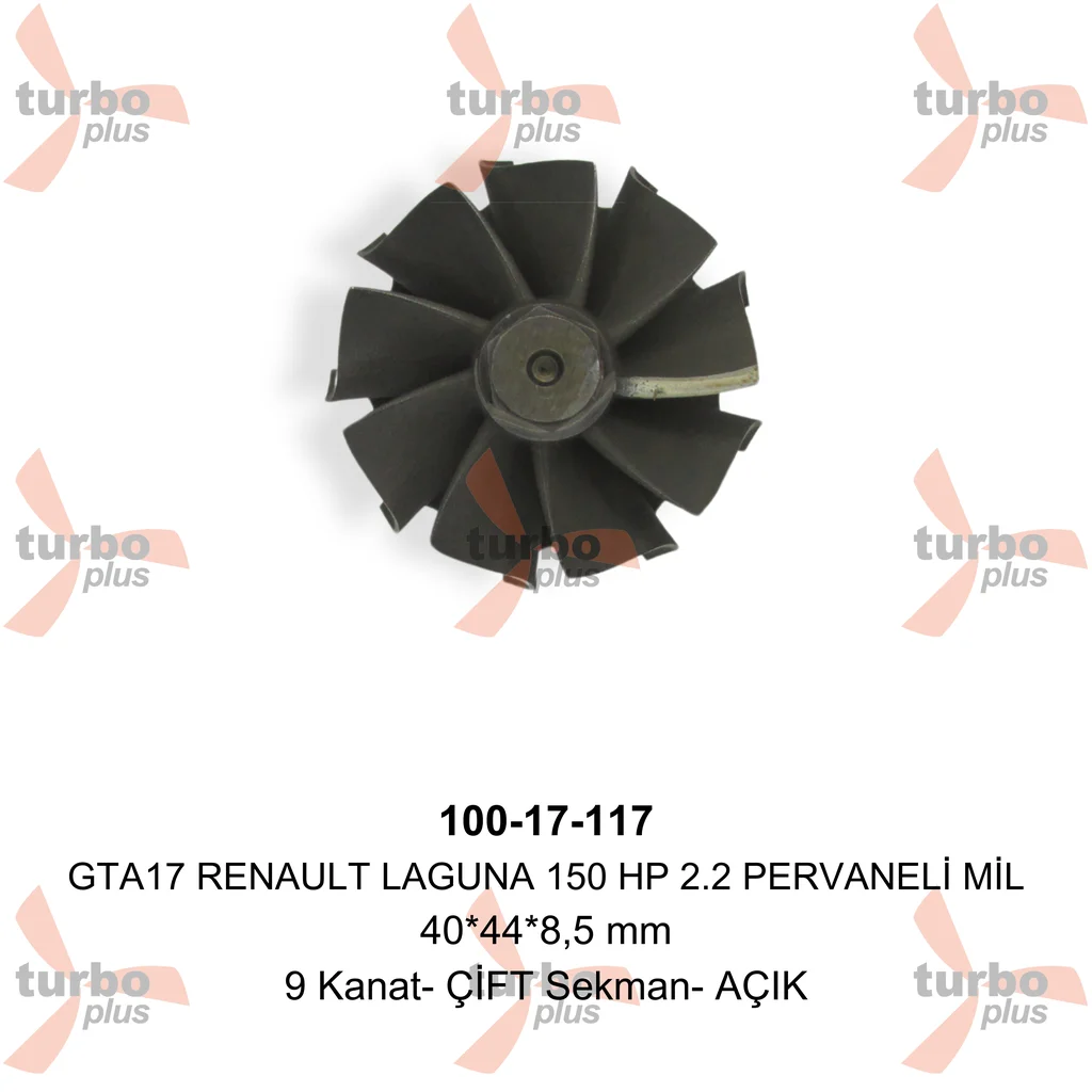 Turbo Plus | GTA17 RENAULT LAGUNA 150 HP 2.2 PERVANELİ MİL
