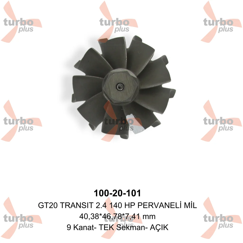 Turbo Plus | GT20 TRANSIT 2.4 140 HP PERVANELİ MİL