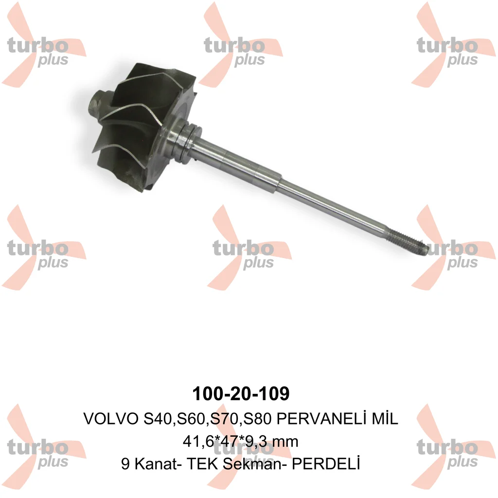 Turbo Plus | VOLVO S40,S60,S70,S80 PERVANELİ MİLİ