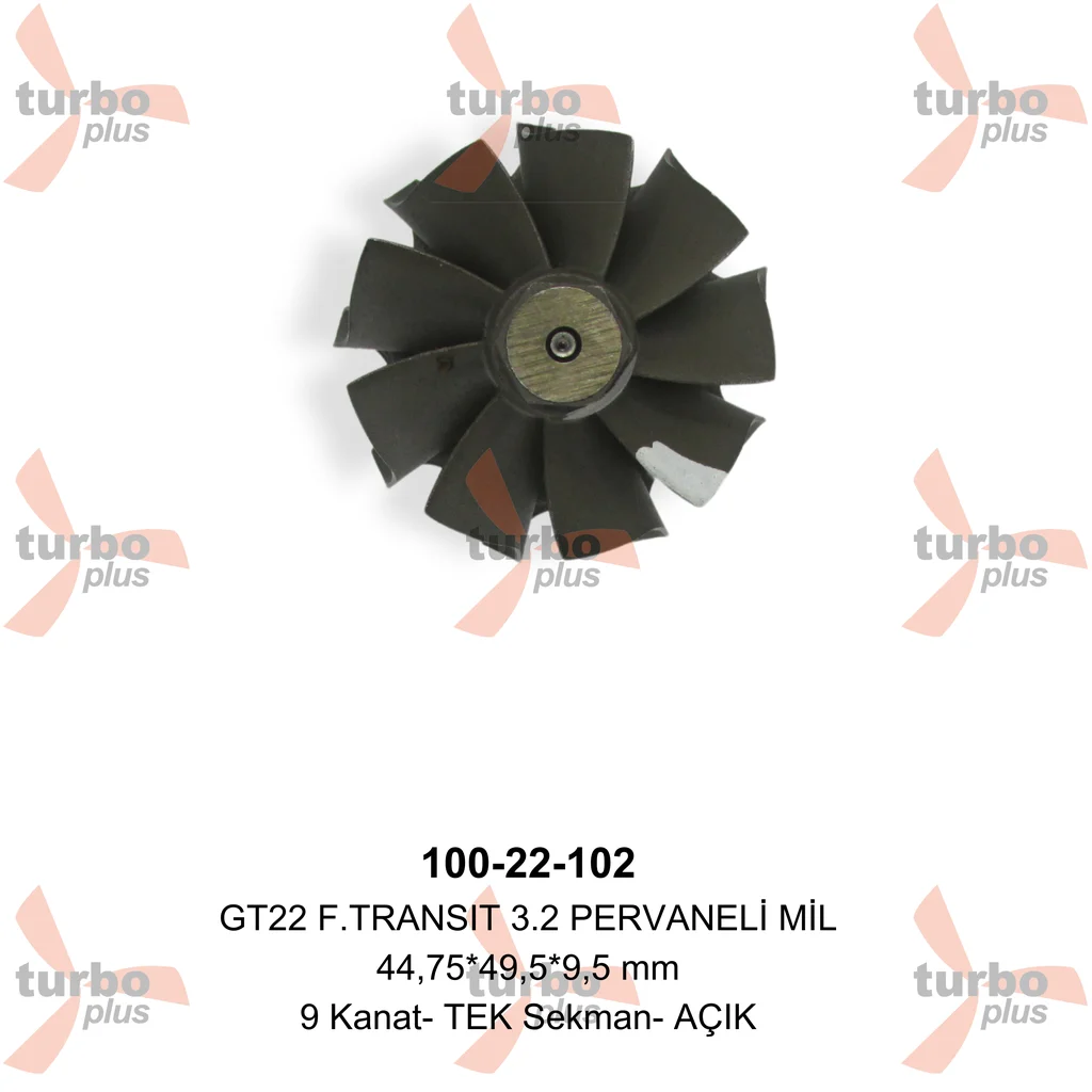 Turbo Plus | GT22 F.TRANSIT 3.2 PERVANELİ MİL