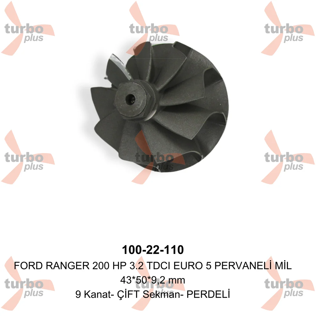 Turbo Plus | FORD RANGER 200 HP 3.2 TDCI EURO 5 PERVANELİ MİL