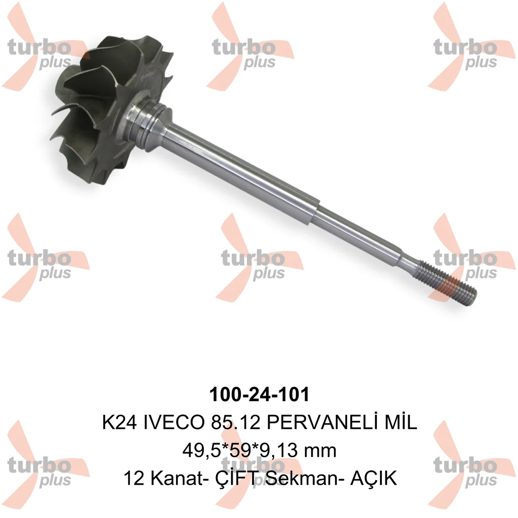 Turbo Plus | K24 IVECO 85.12 PERVANELİ MİL