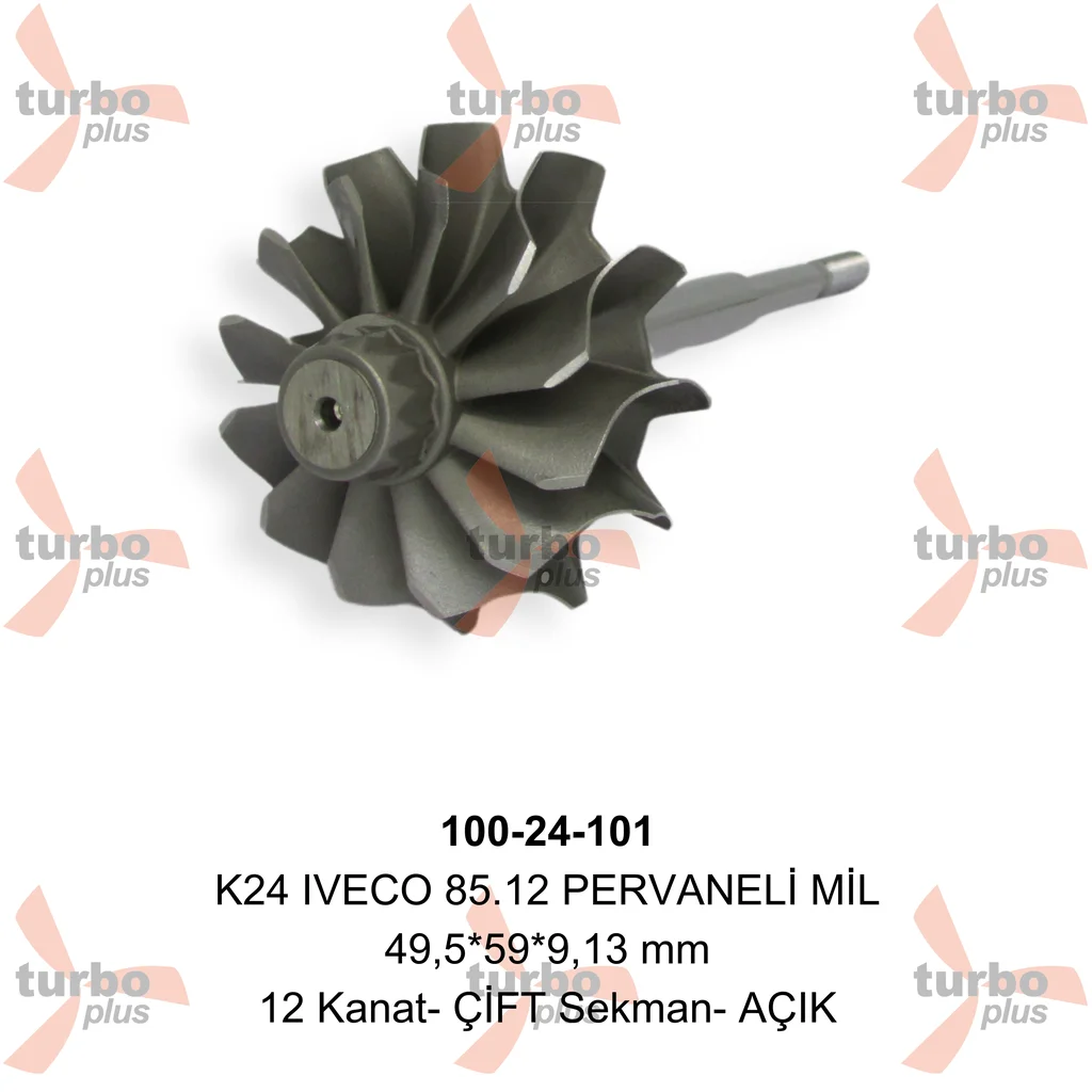 Turbo Plus | K24 IVECO 85.12 PERVANELİ MİL