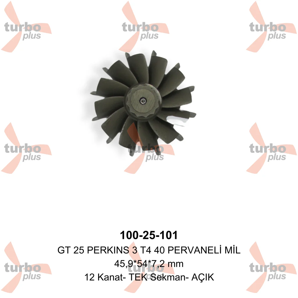 Turbo Plus | GT 25 PERKINS 3 T4 40 PERVANELİ MİL