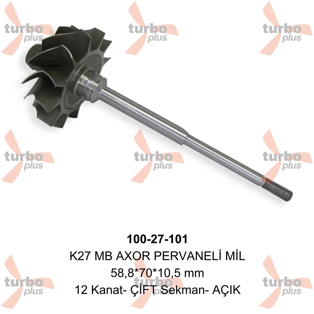Turbo Plus | K27 MB AXOR PERVANELİ MİL
