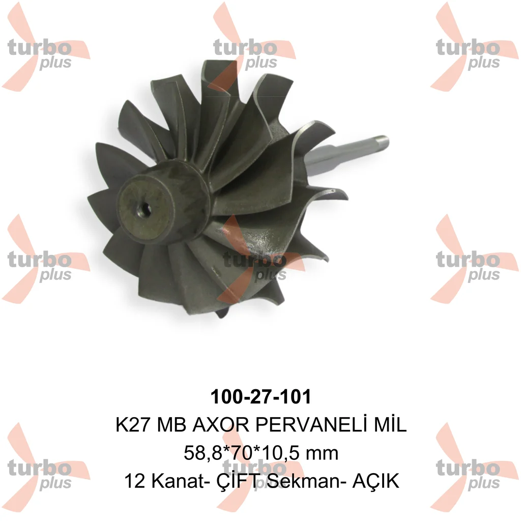 Turbo Plus | K27 MB AXOR PERVANELİ MİL