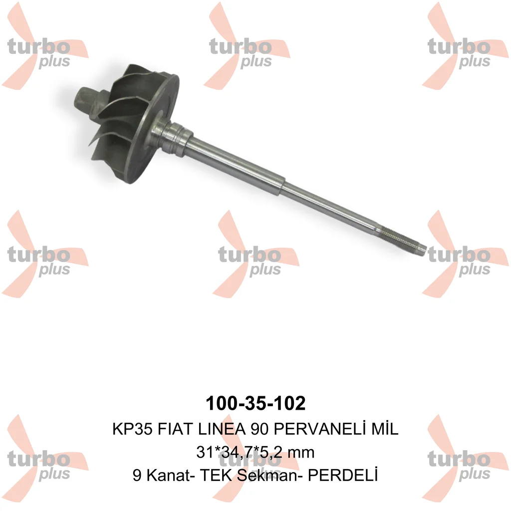 Turbo Plus | KP35 FIAT LINEA 90 PERVANELİ MİL