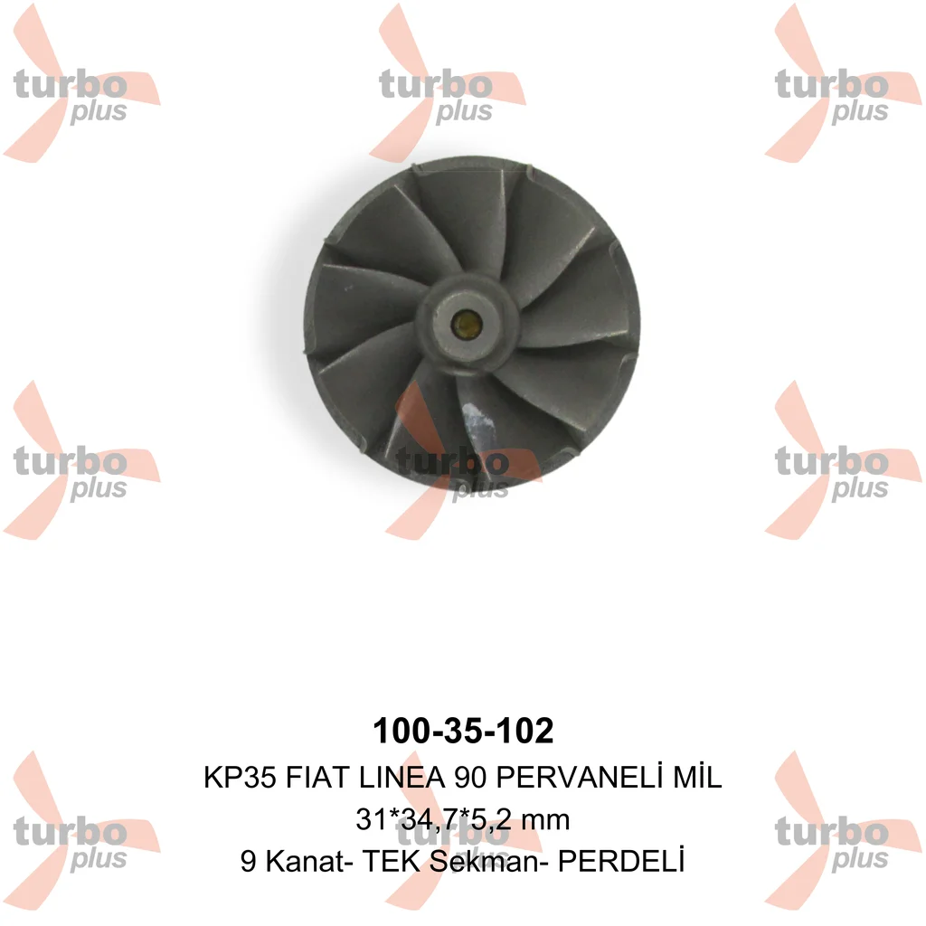 Turbo Plus | KP35 FIAT LINEA 90 PERVANELİ MİL