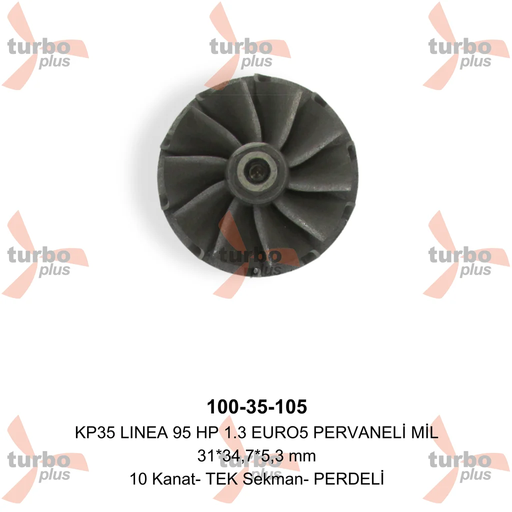 Turbo Plus | KP35 LINEA 95 HP 1.3 EURO5 PERVANELİ MİL