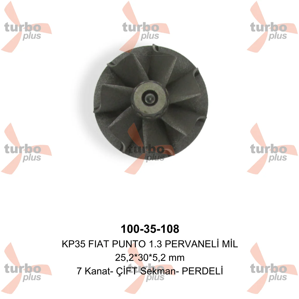 Turbo Plus | KP35 FIAT PUNTO 1.3 PERVANELİ MİL