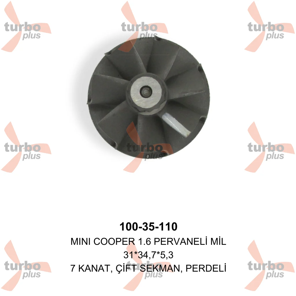 Turbo Plus | MINI COOPER 1.6 PERVANELİ MİL