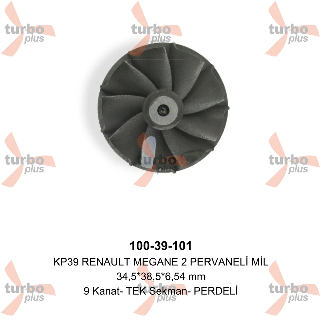 Turbo Plus | KP39 RENAULT MEGANE 2 PERVANELİ MİL
