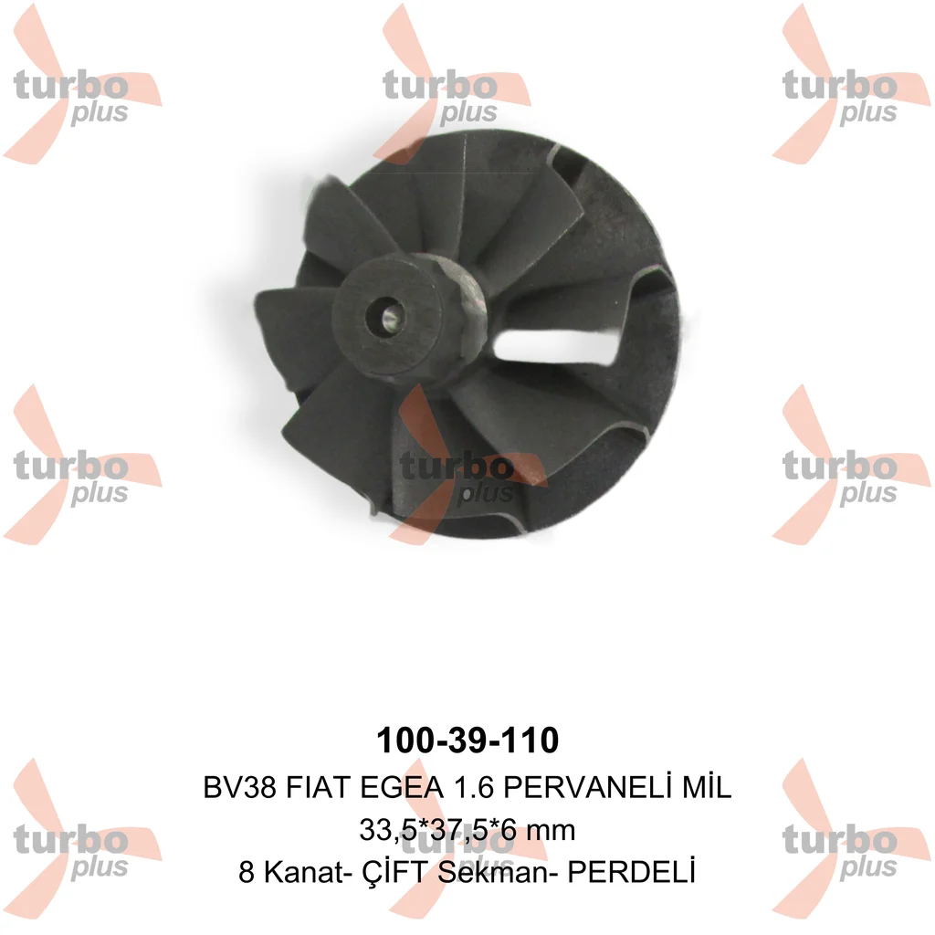 Turbo Plus | BV38 FIAT EGEA 1.6 PERVANELİ MİL