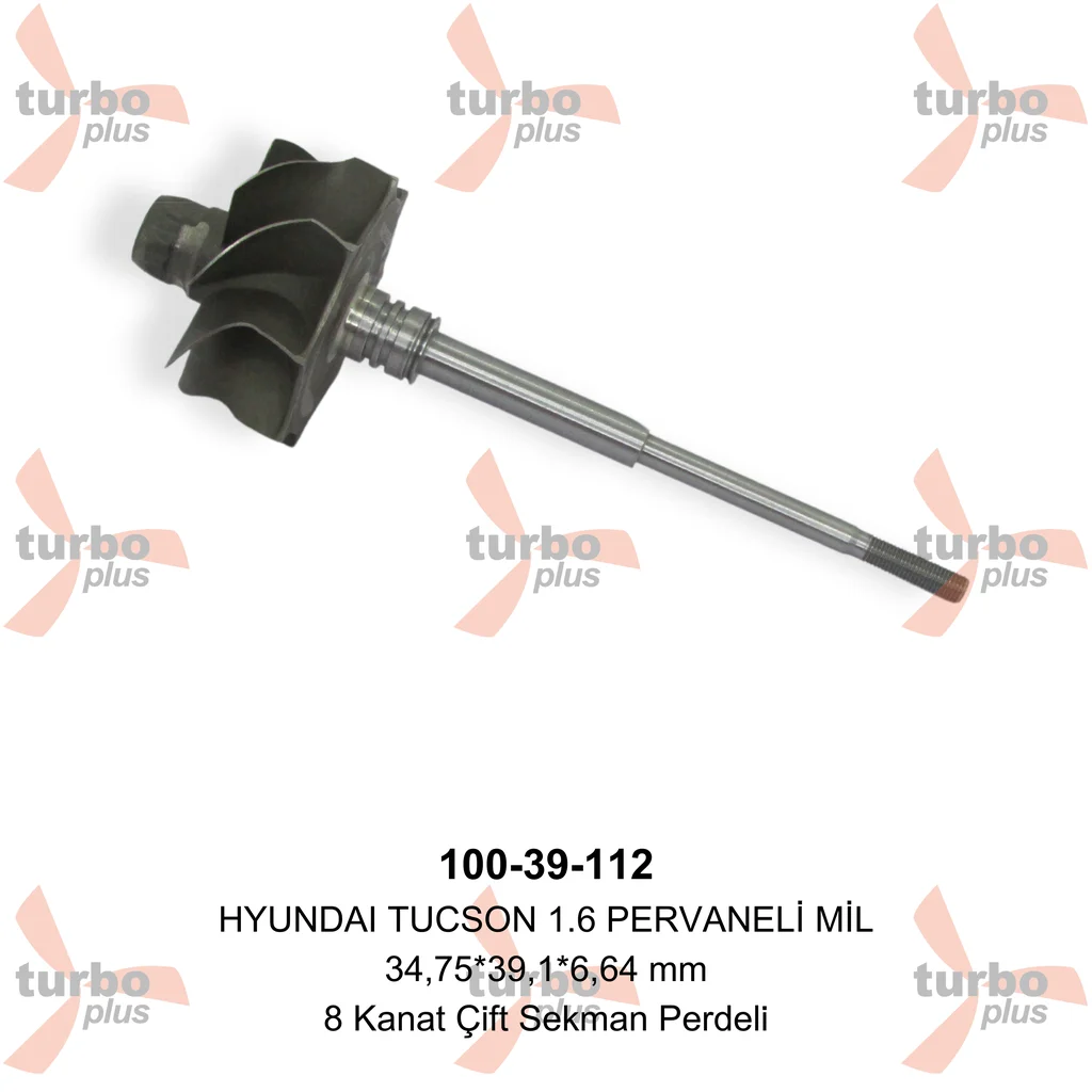 Turbo Plus | HYUNDAI TUCSON 1.6 PERVANELİ MİL