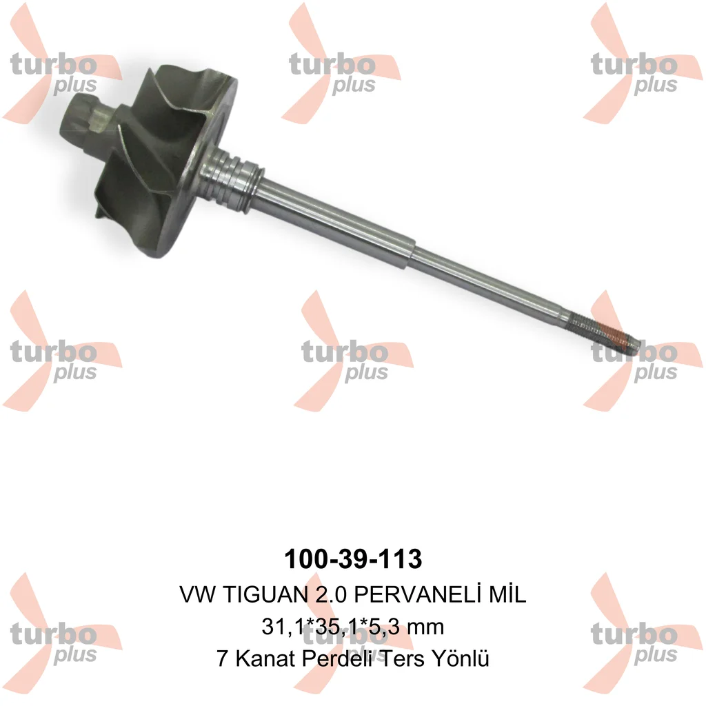 Turbo Plus | VW TIGUAN 2.0 PERVANELİ MİL