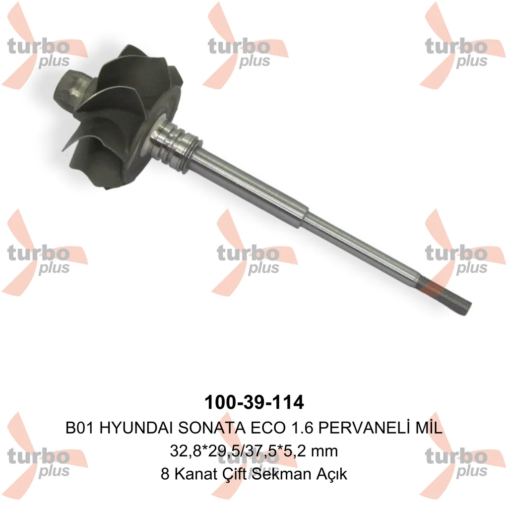 Turbo Plus | B01 HYUNDAI SONATA ECO 1.6 PERVANELİ MİL