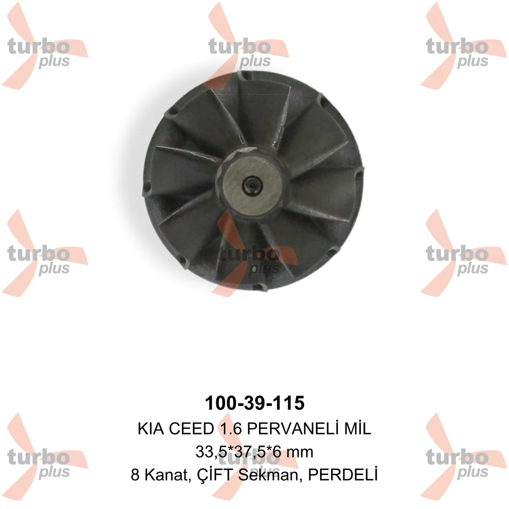 Turbo Plus | KIA CEED 1.6 PERVANELİ MİL