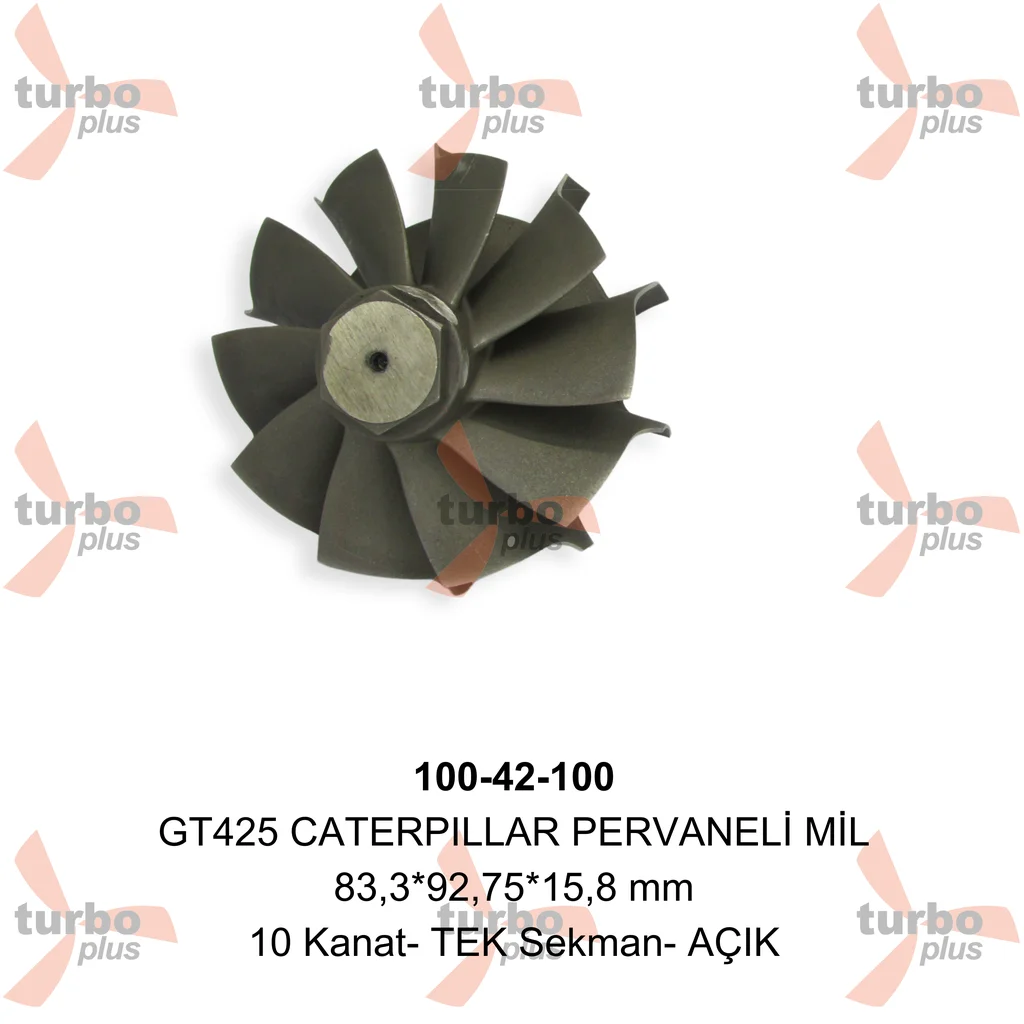Turbo Plus | GT425 CATERPILLAR PERVANELİ MİL