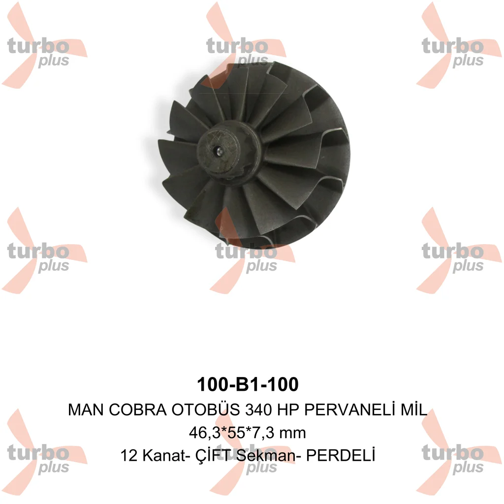 Turbo Plus | MAN COBRA OTOBÜS 340 HP PERVANELİ MİL