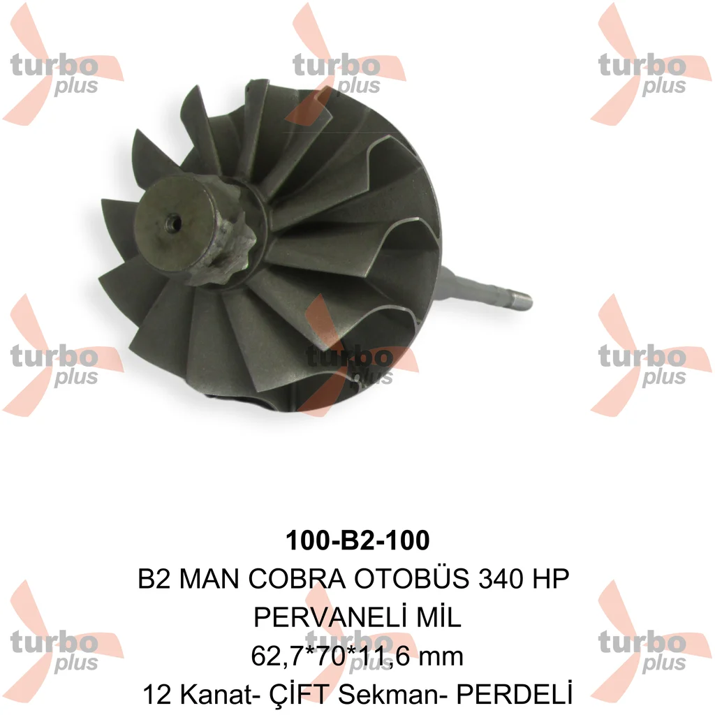 Turbo Plus | B2 MAN COBRA OTOBÜS 340 HP PERVANELİ MİL