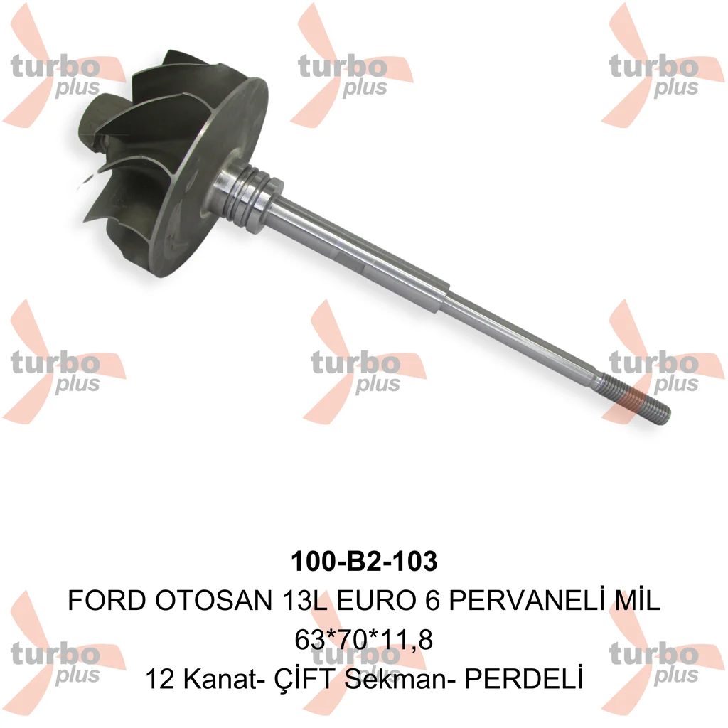 Turbo Plus | FORD OTOSAN 13L EURO 6 PERVANELİ MİL