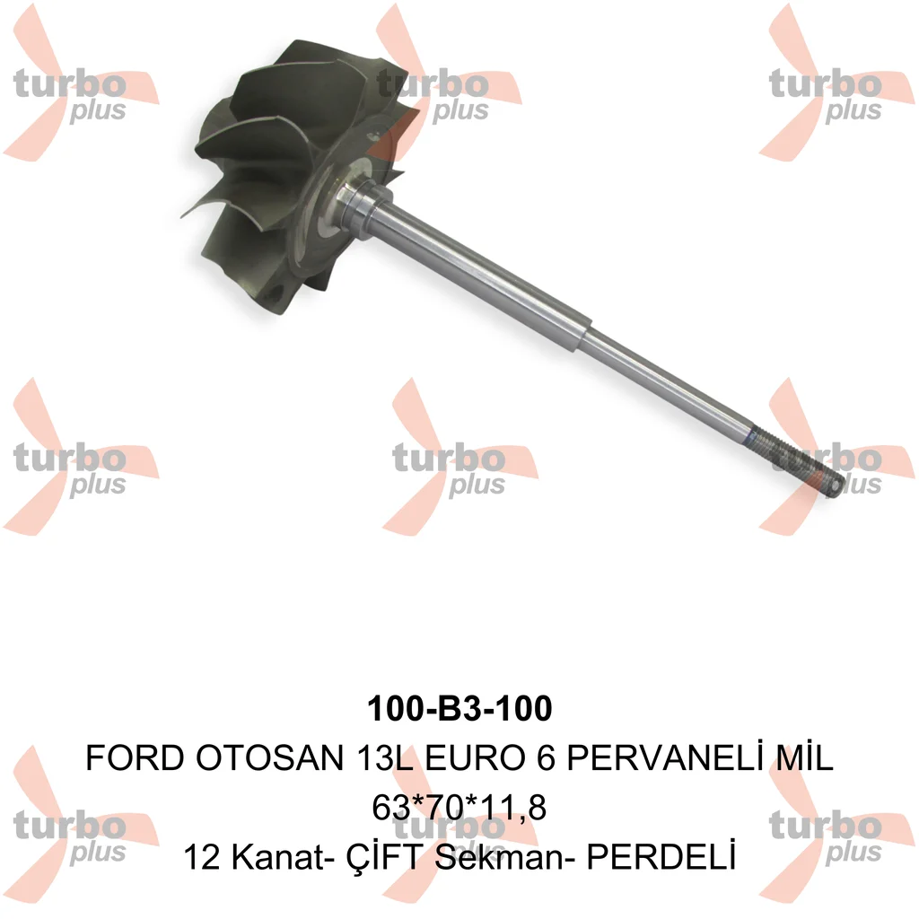 Turbo Plus | DAF 12.9 360 HP PERVANELİ MİL