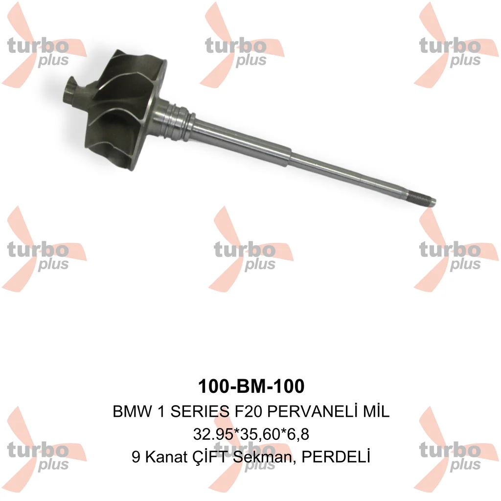 Turbo Plus | BMW 1 SERIES F20 PERVANELİ MİL