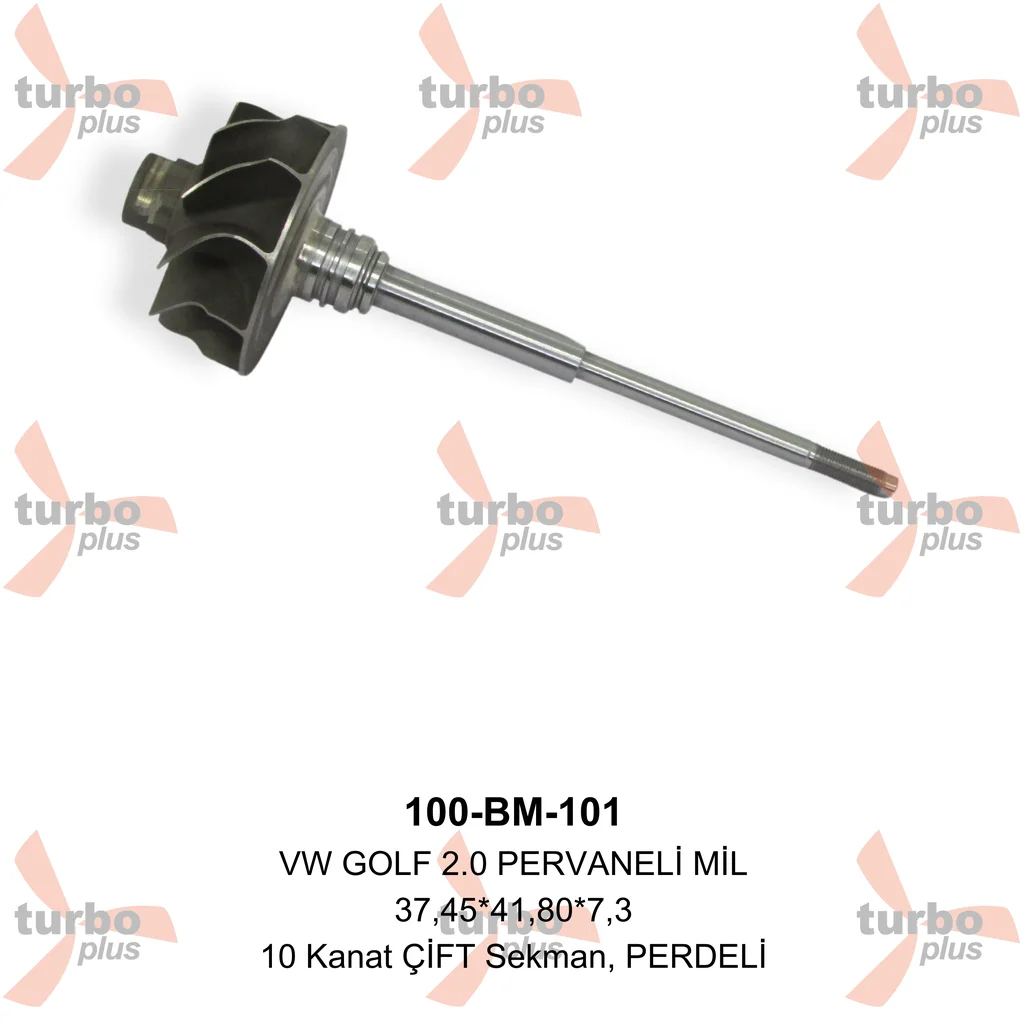 Turbo Plus | VW GOLF 2.0 PERVANELİ MİL