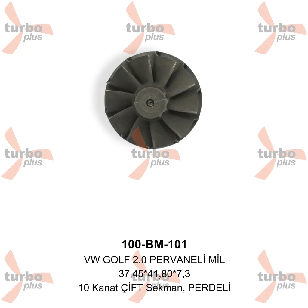Turbo Plus | VW GOLF 2.0 PERVANELİ MİL