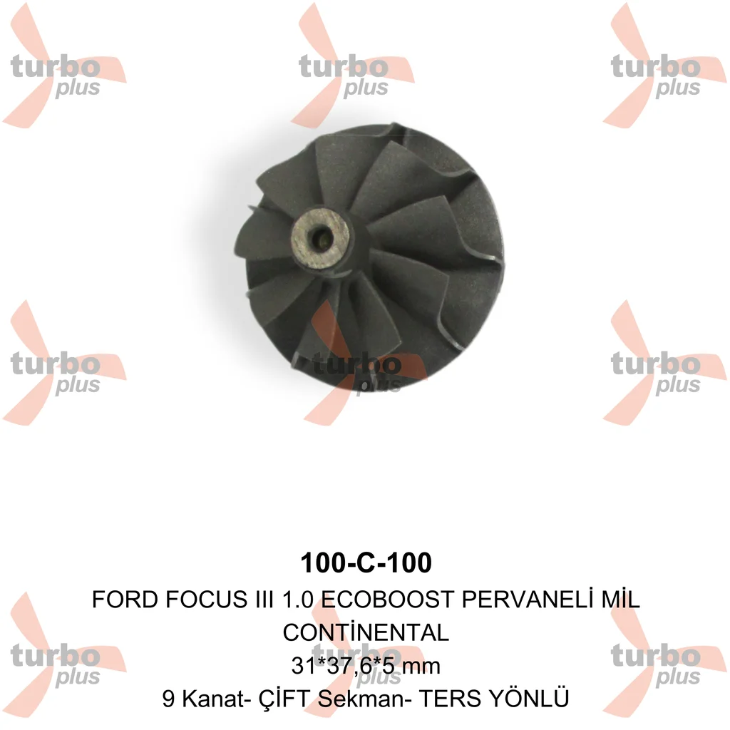 Turbo Plus | FORD FOCUS III 1.0 ECOBOOST PERVANELİ MİL