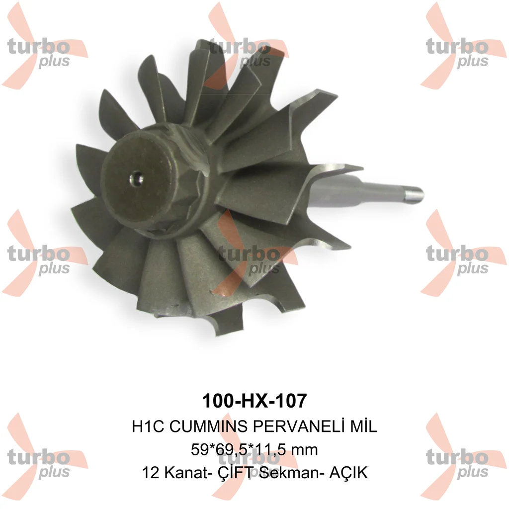 Turbo Plus | H1C CUMMINS PERVANELİ MİL