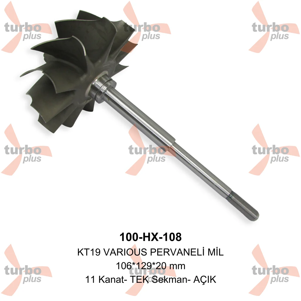 Turbo Plus | KT19 VARIOUS PERVANELİ MİL