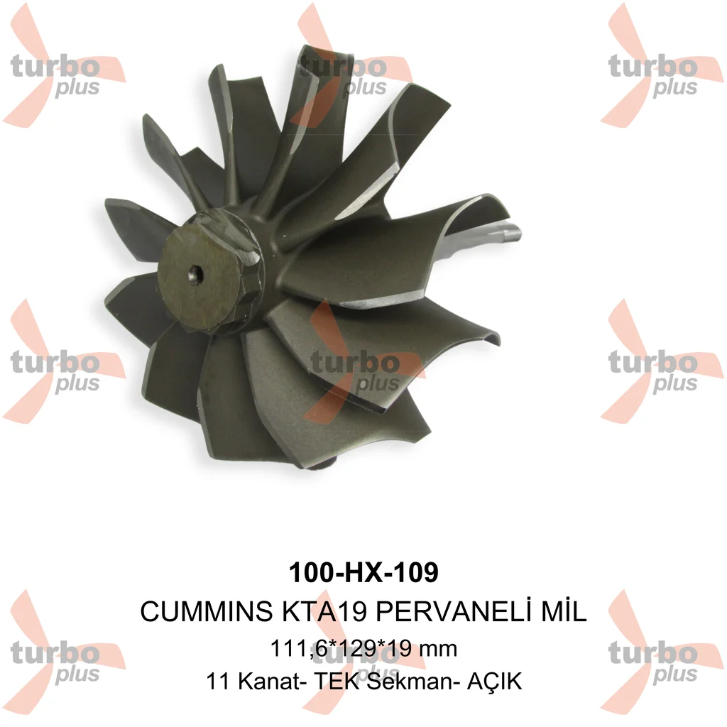Turbo Plus | CUMMINS KTA19 PERVANELİ MİL