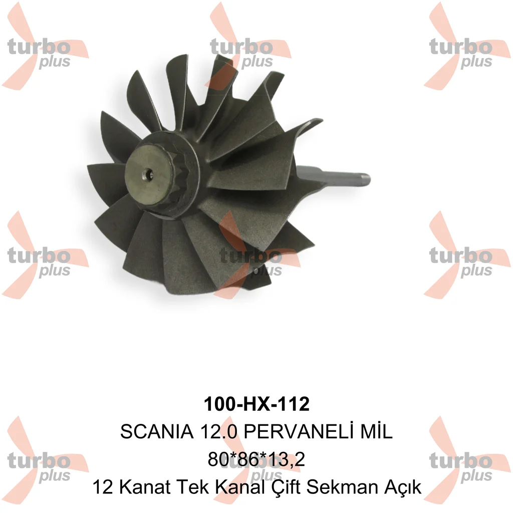 Turbo Plus | SCANIA 12.0 PERVANELİ MİL