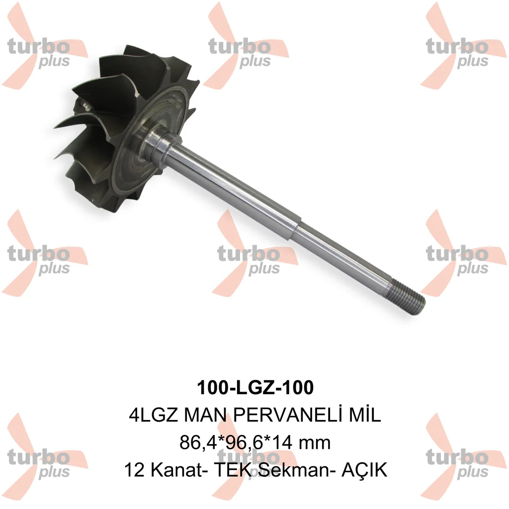 Turbo Plus | 4LGZ MAN PERVANELİ MİL
