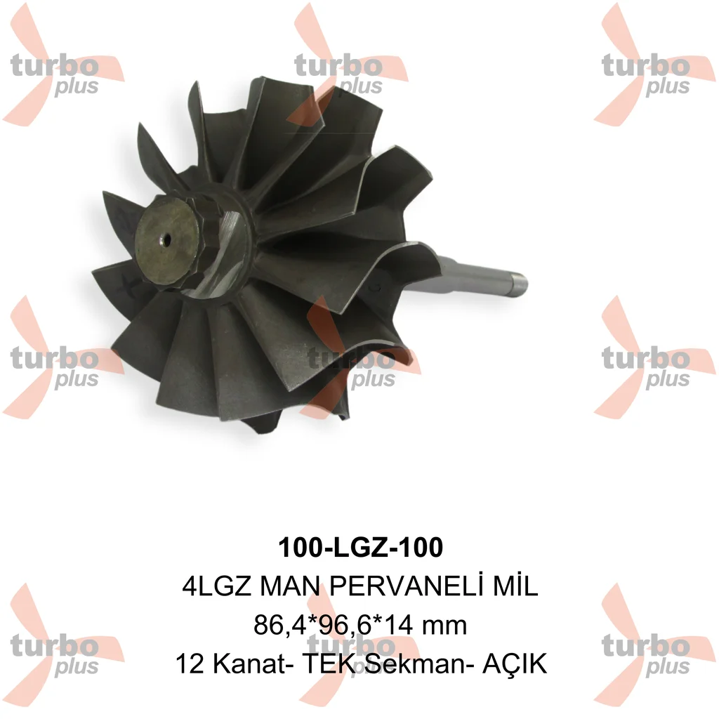 Turbo Plus | 4LGZ MAN PERVANELİ MİL