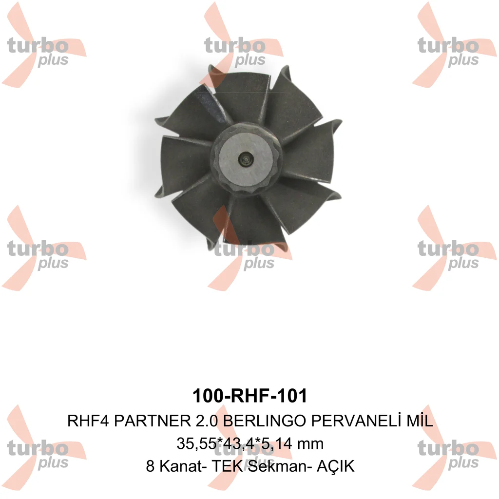 Turbo Plus | RHF4 PARTNER 2.0 BERLINGO PERVANELİ MİL