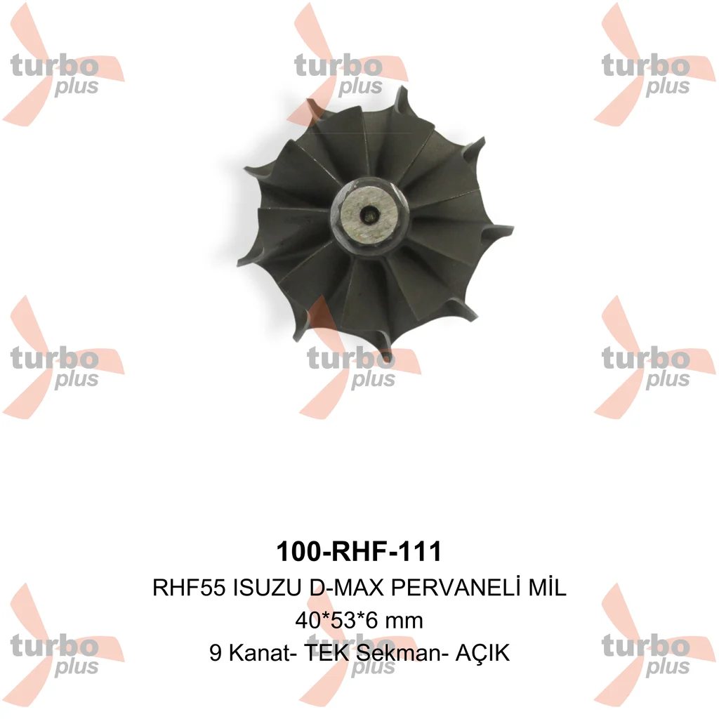 Turbo Plus | RHF55 ISUZU D-MAX PERVANELİ MİL