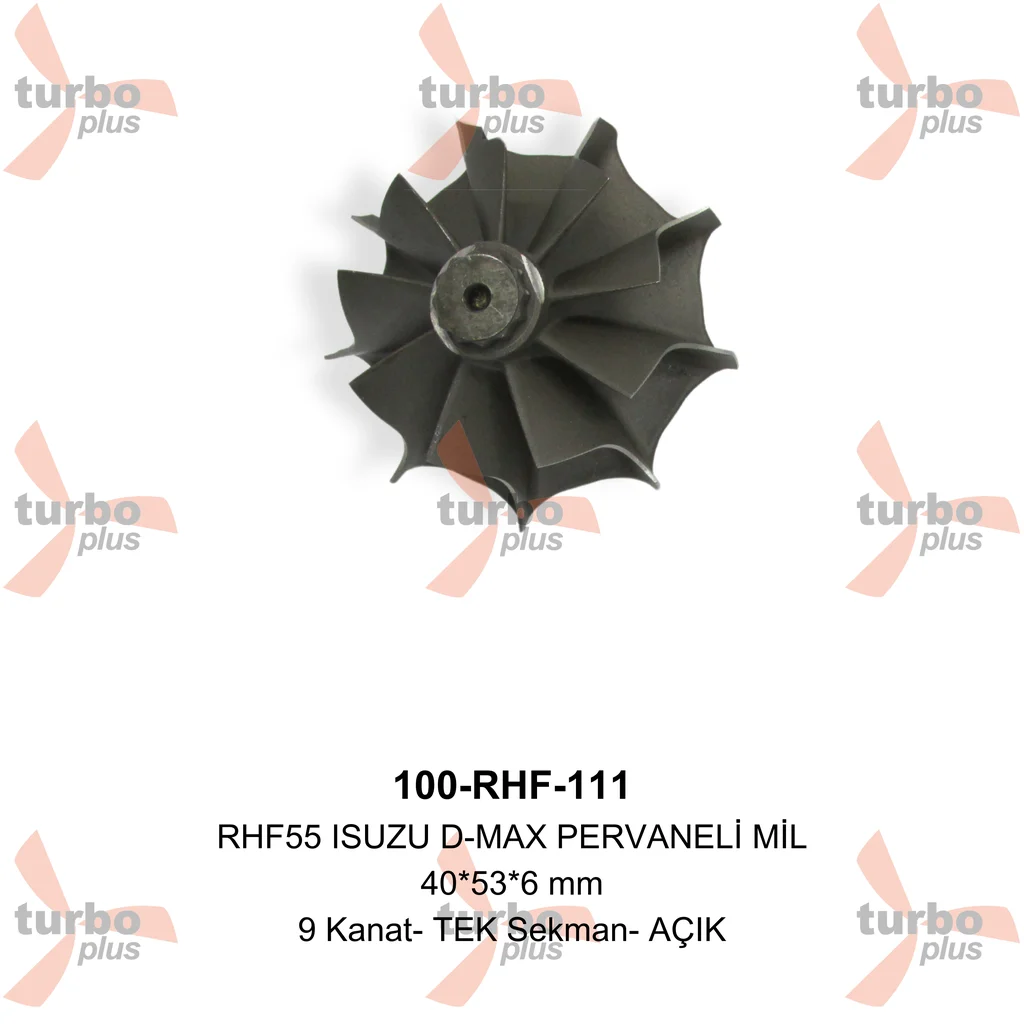 Turbo Plus | RHF55 ISUZU D-MAX PERVANELİ MİL