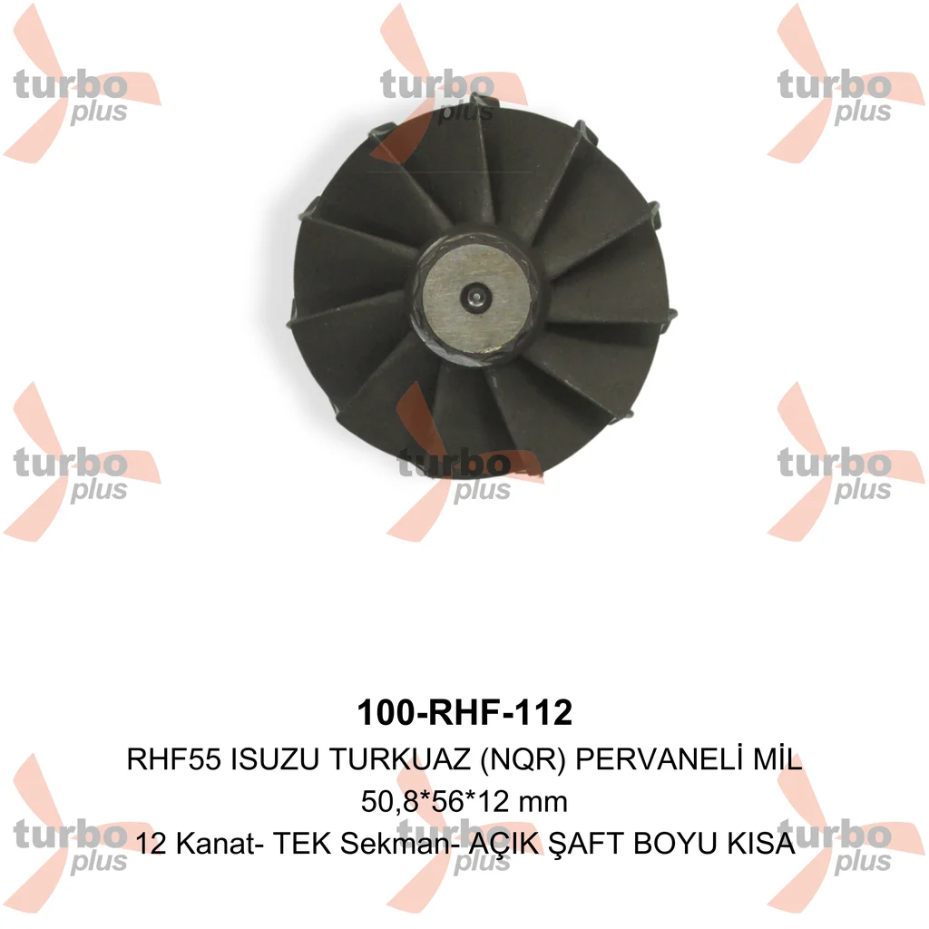 Turbo Plus | RHF55 ISUZU TURKUAZ (NQR) PERVANELİ MİL