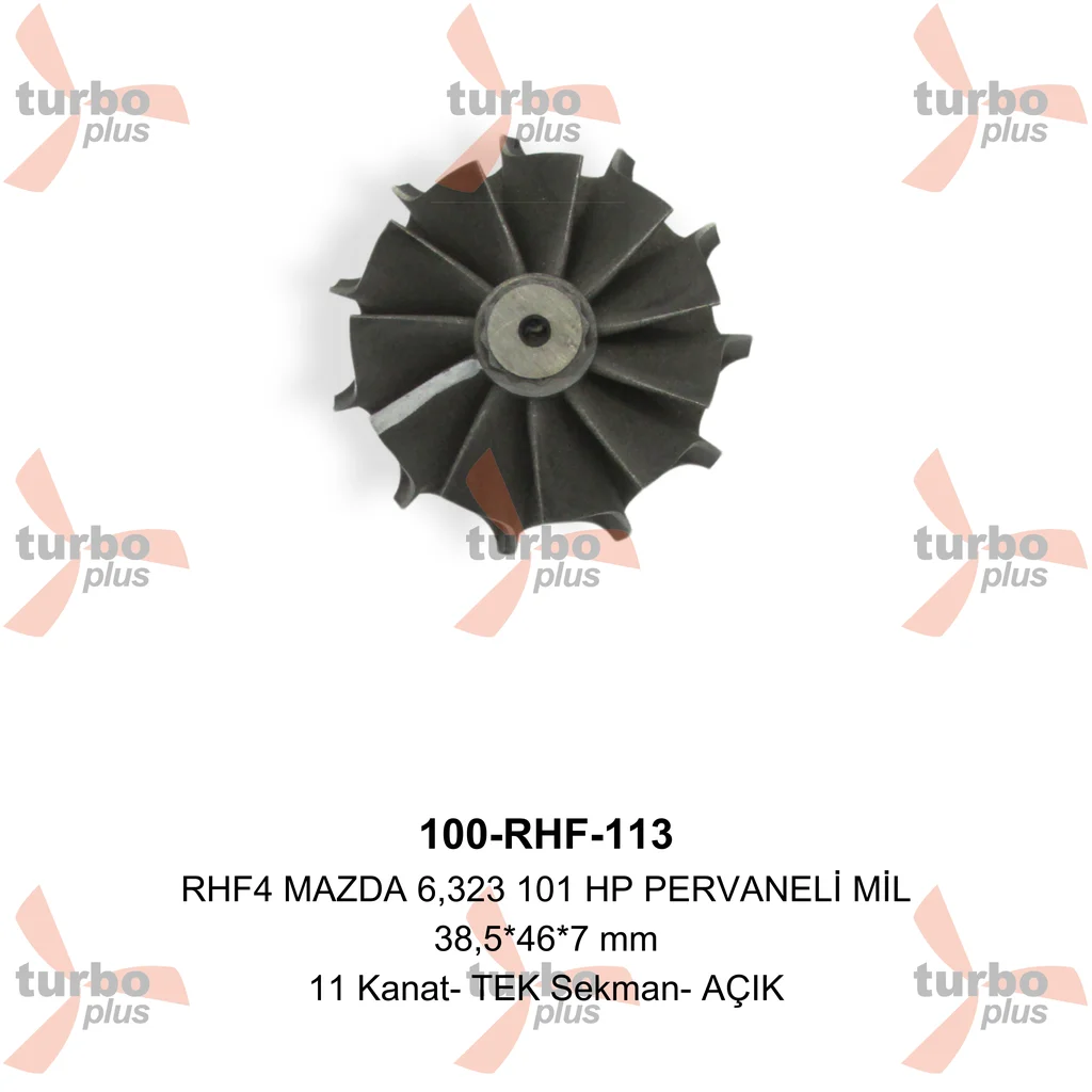 Turbo Plus | RHF4 MAZDA 6,323 101 HP PERVANELİ MİL